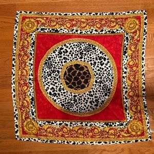 adrianna papell Women’s Leopard Floral Print scarf